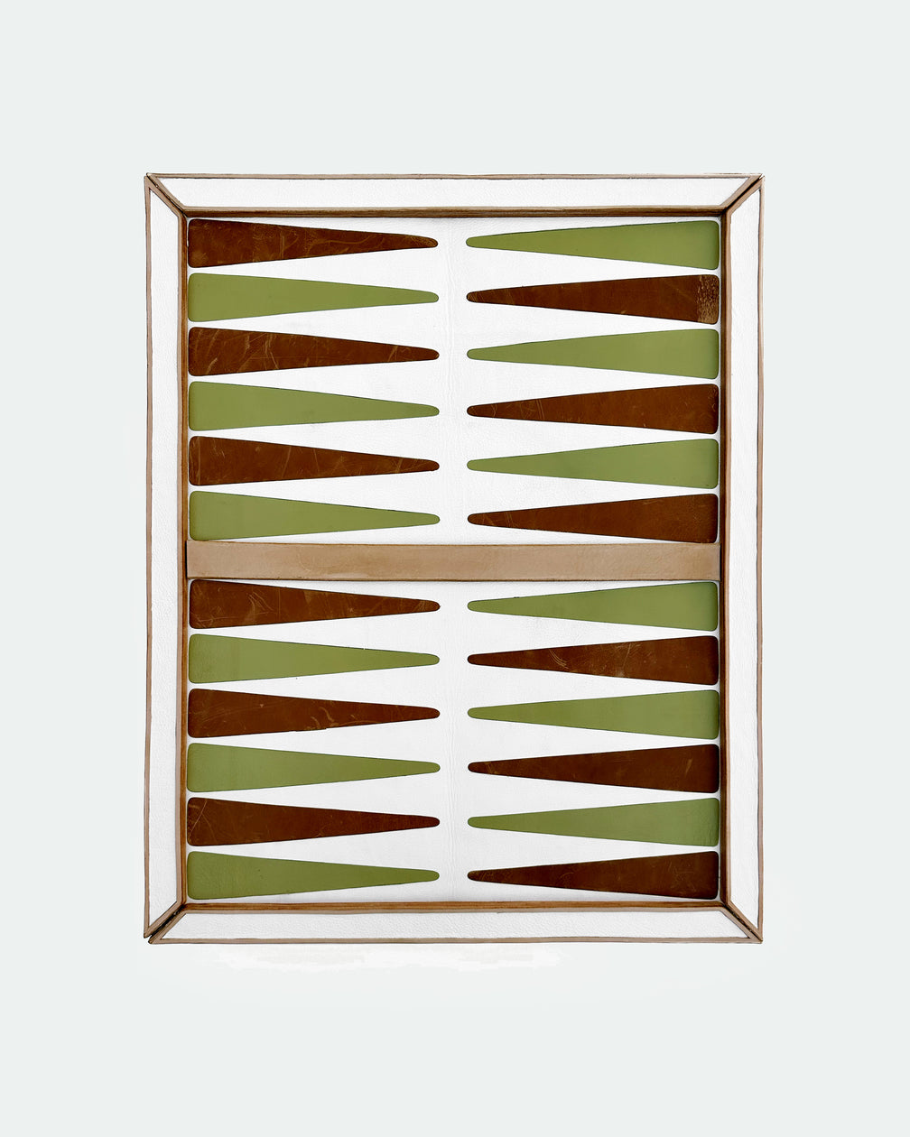 The Homestead 30 — White, Green & Medium Brown