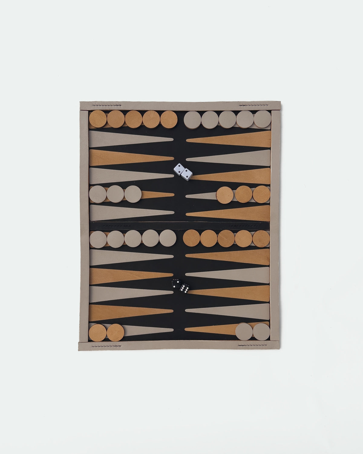 The Drifter 22 — Black, Gray & Light Brown, assembled