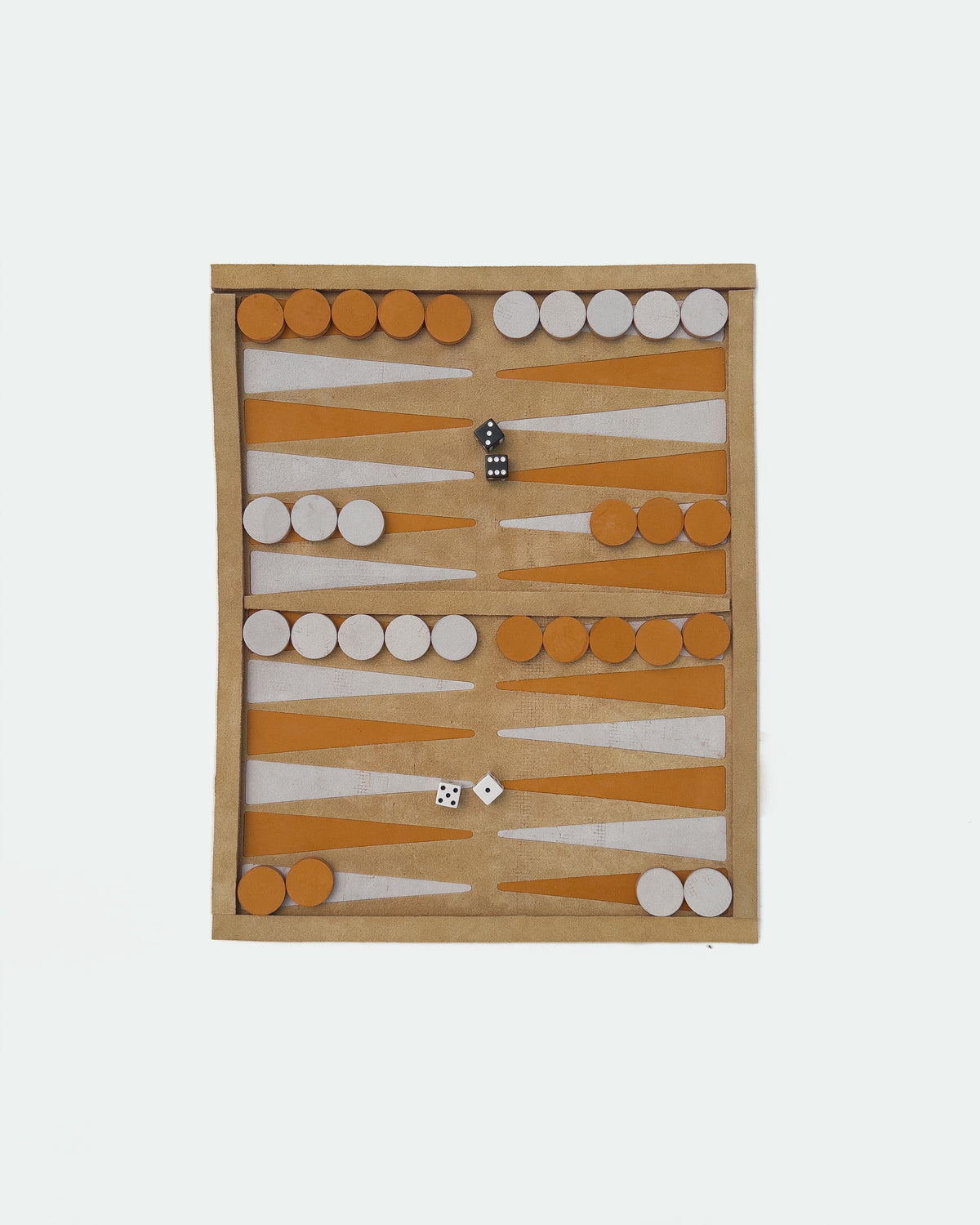 The Drifter 22 — Light Brown, Burnt Orange & Cream