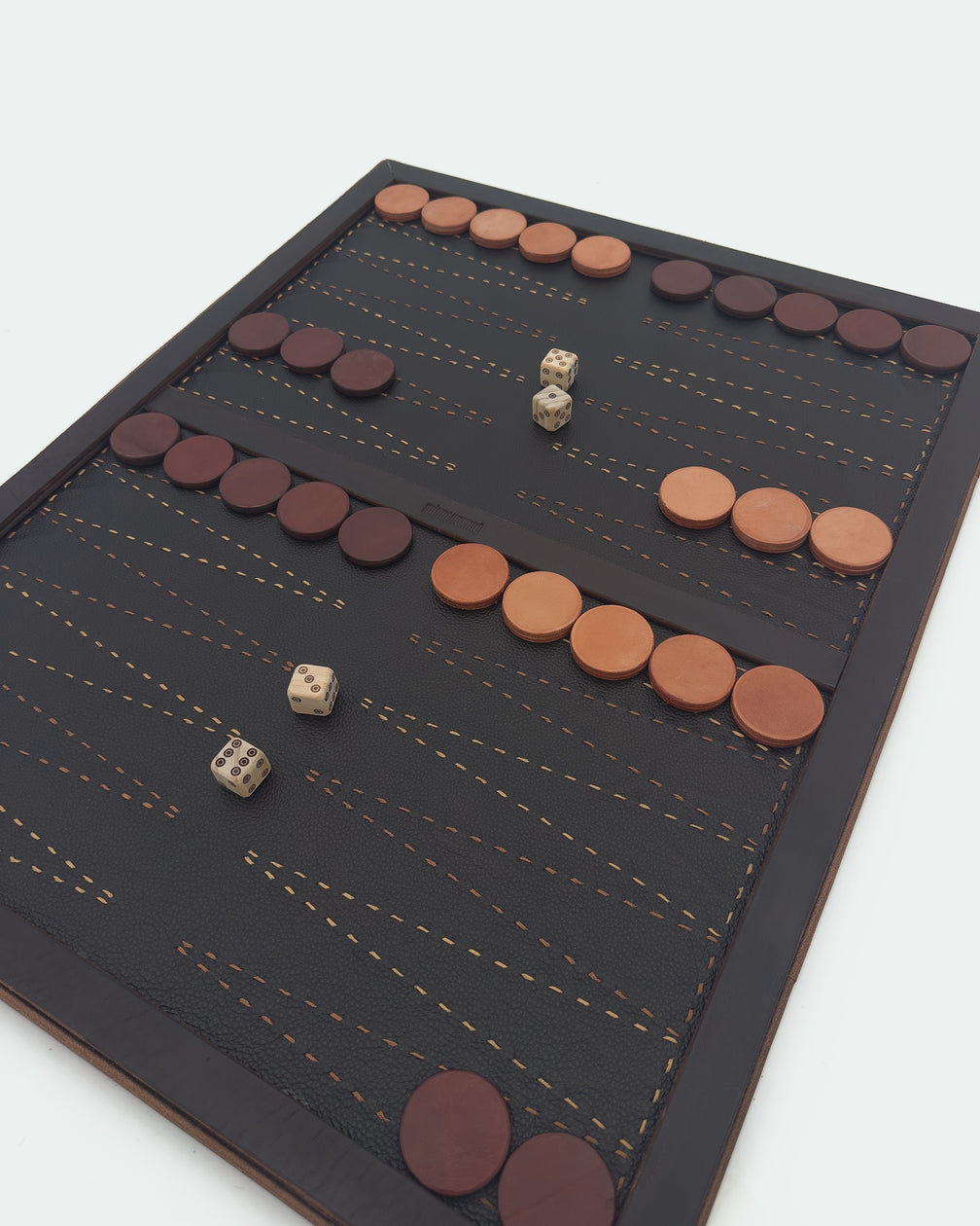 The Homestead 26 — Dark Brown, Light Brown & Medium Brown, assembled, detail