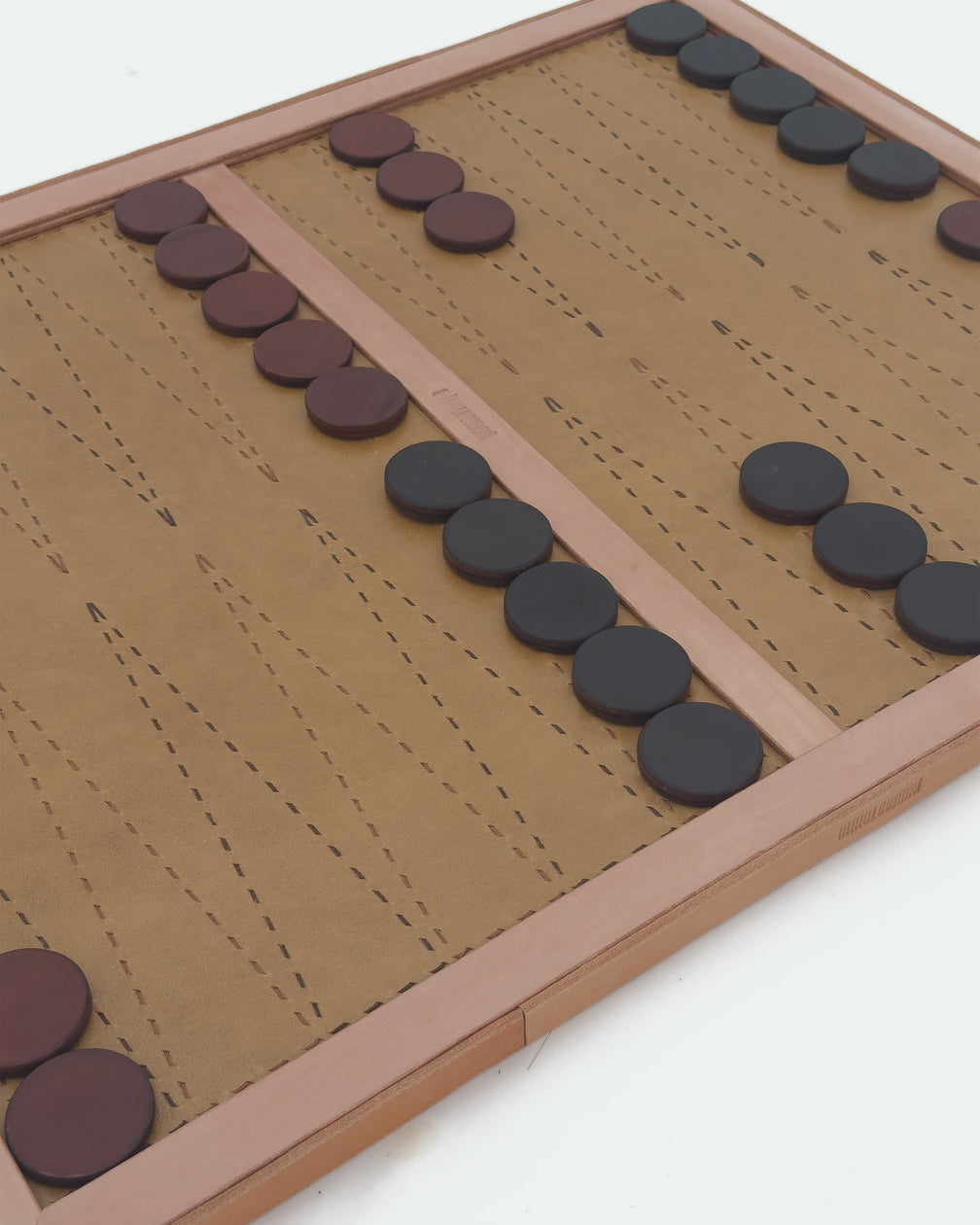 The Homestead 26 — Light Brown, Dark Brown & Medium Brown, assembled, detail