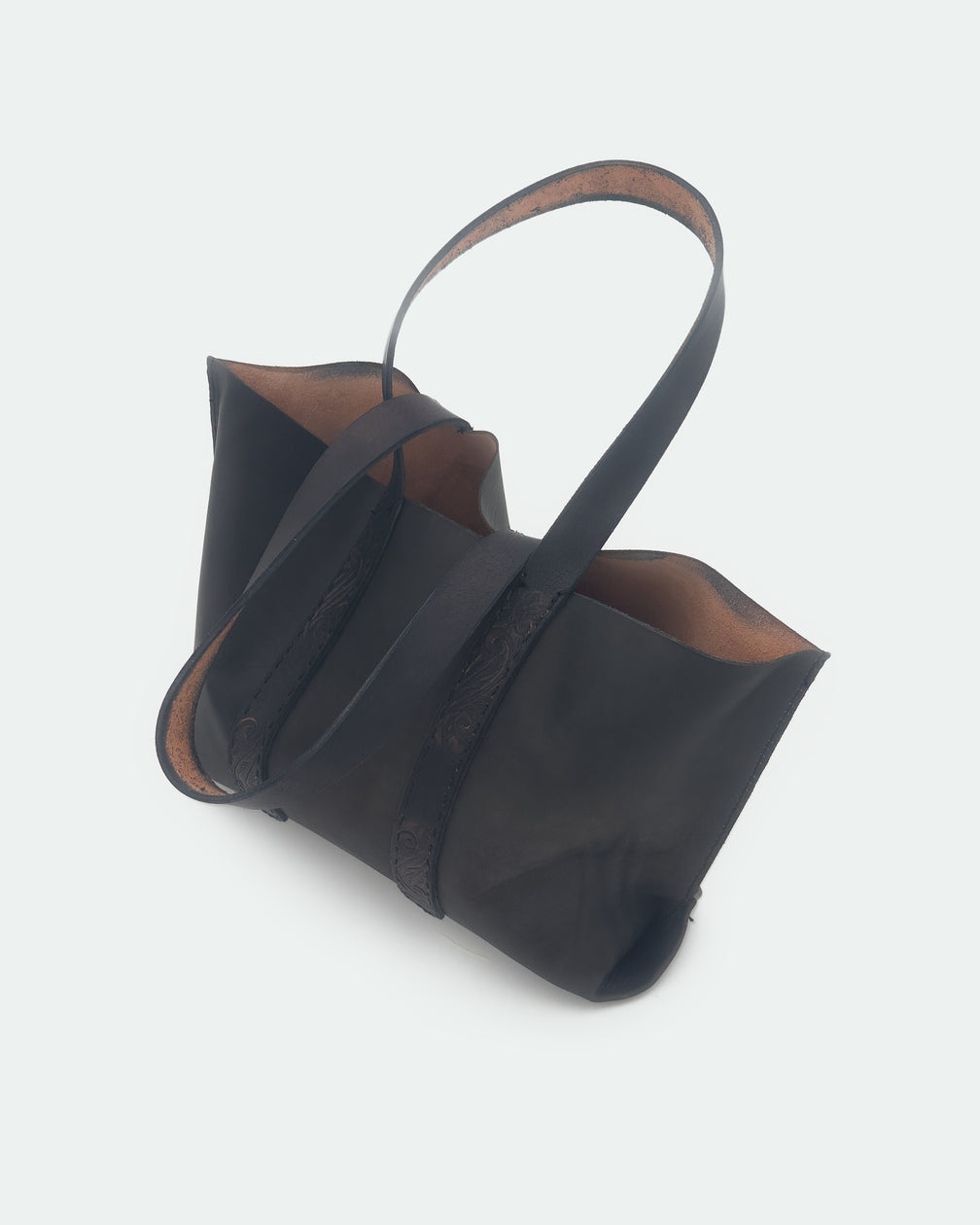 The Tote — Black, Black & Black, three-quarter view