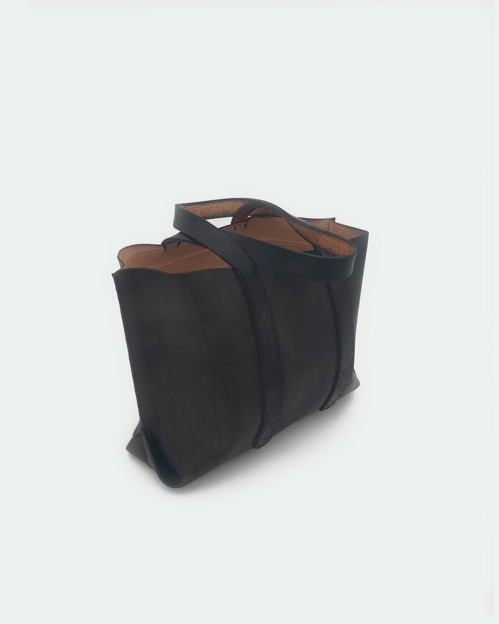 The Tote — Black, Black & Black, three-quarter view