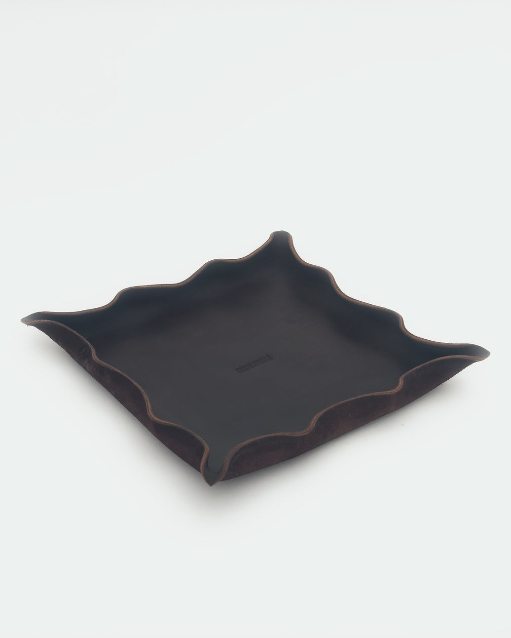 The Tray 12 — Dark Brown, three-quarter view