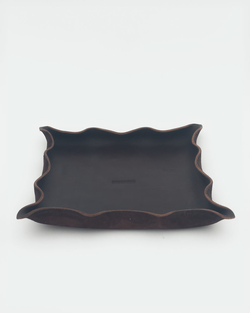 The Tray 12 — Dark Brown, three-quarter view