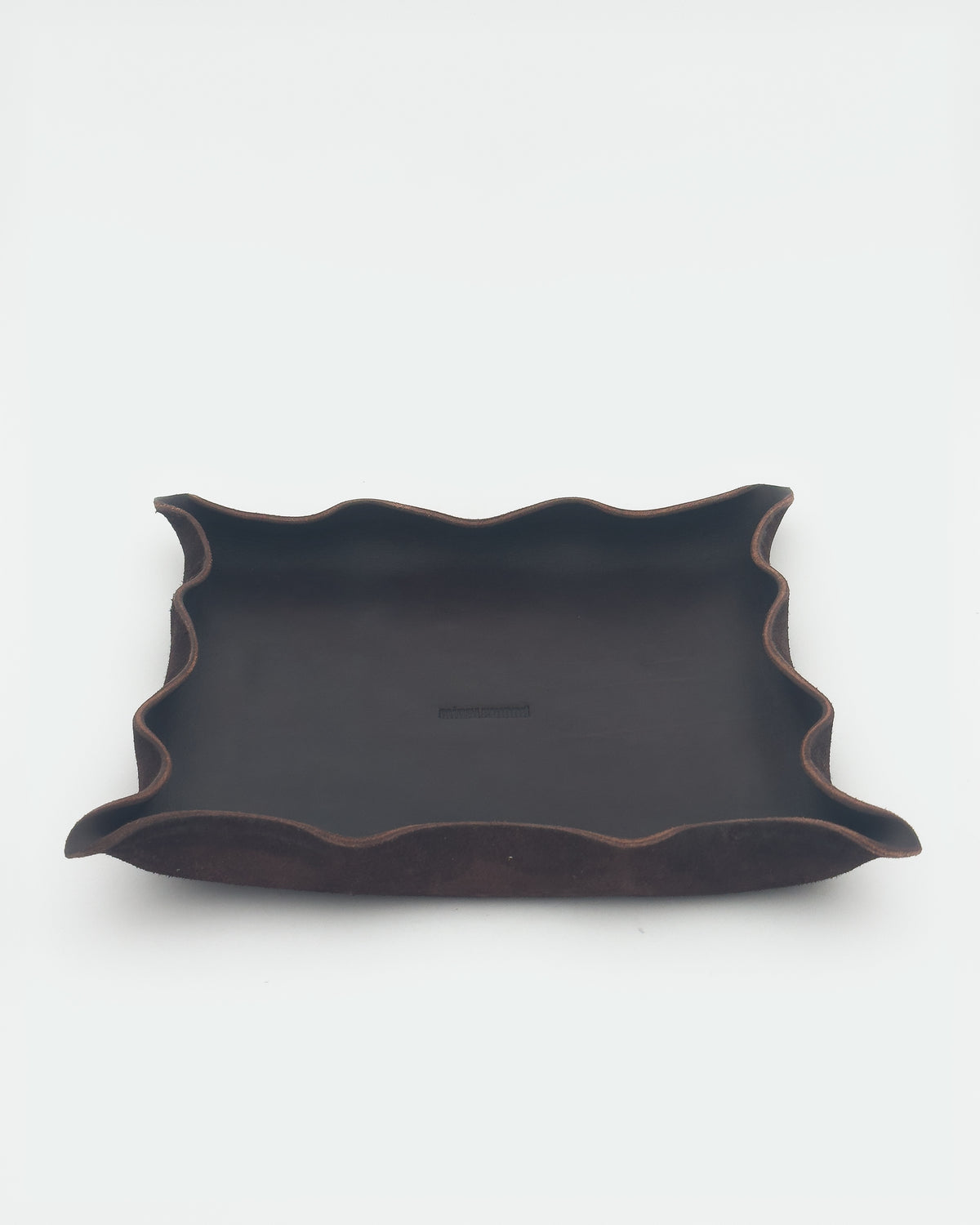 The Tray 12 — Dark Brown, three-quarter view