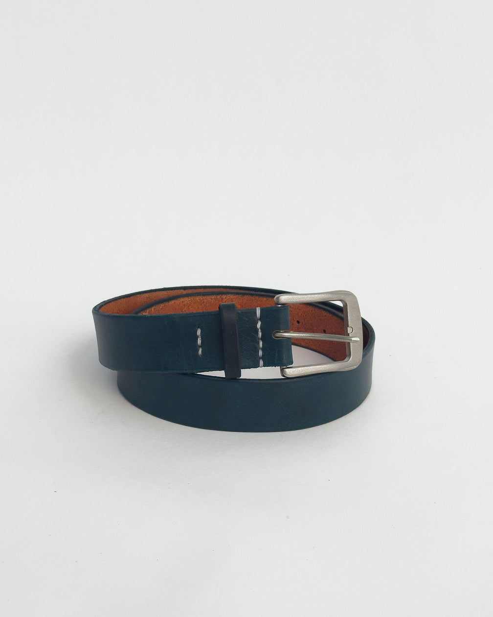 The Belt — Black, Blue Antique & Navy, front
