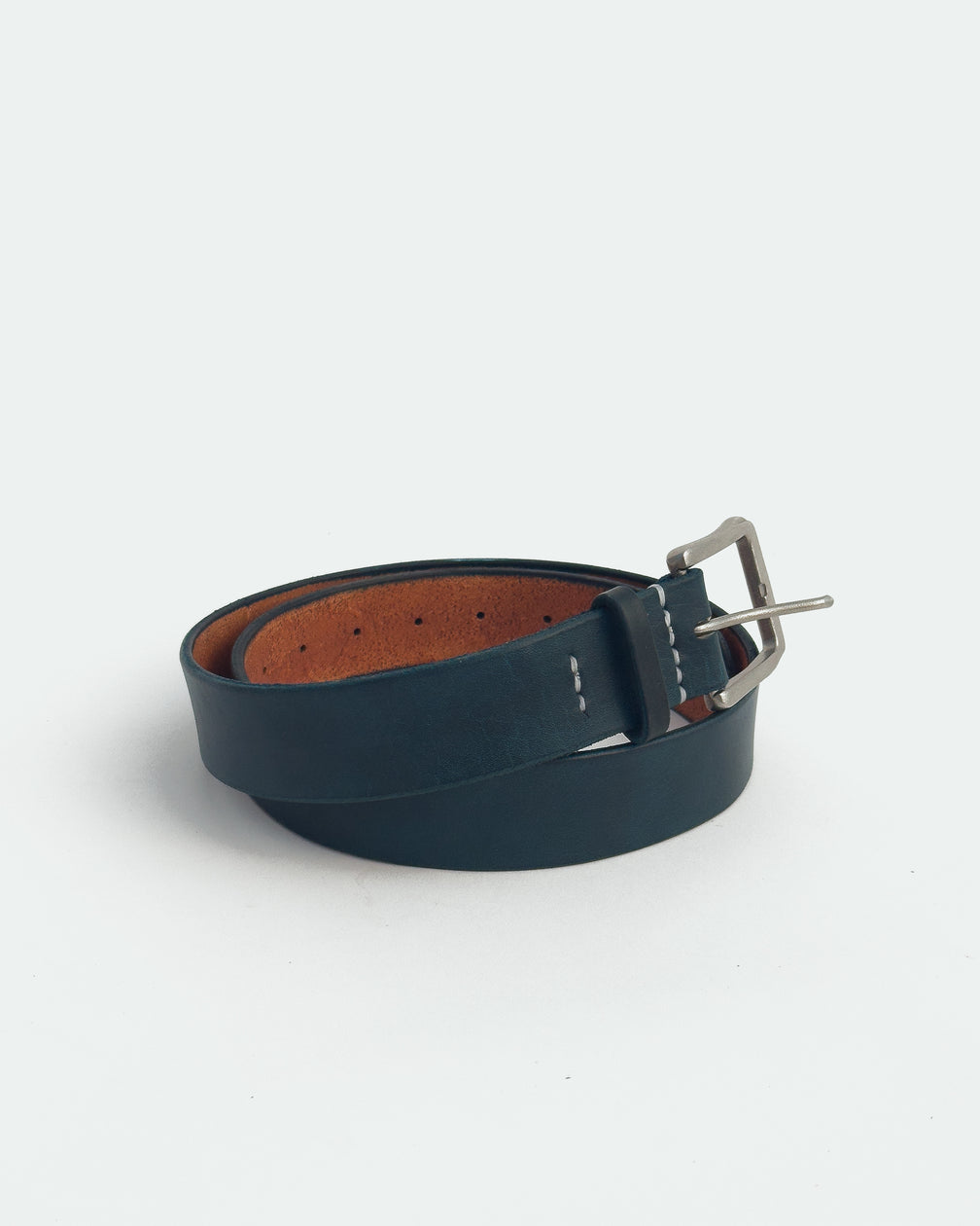 The Belt — Black, Blue Antique & Navy, front