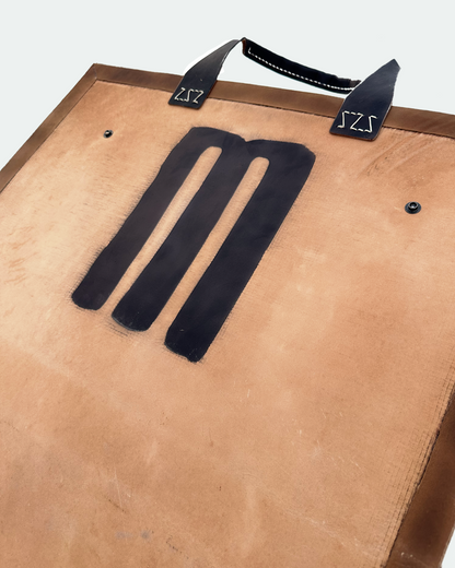 Leather Folding Backgammon Board